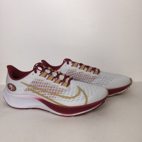 New Nike Zoom Pegasus 37 Sf 49ers Shoes 